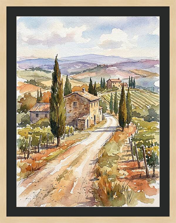 Tuscan Road Serenity