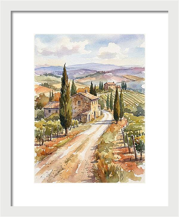 Tuscan Road Serenity