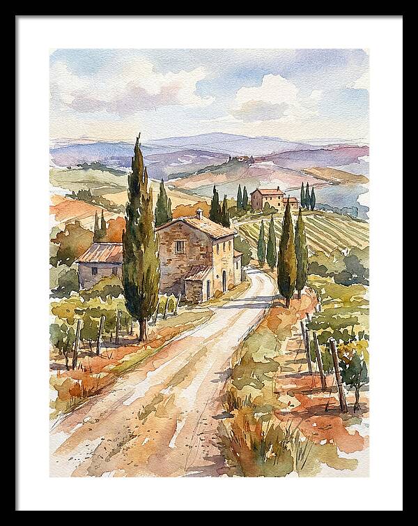 Tuscan Road Serenity