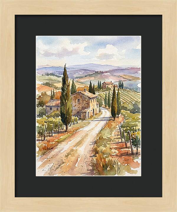 Tuscan Road Serenity