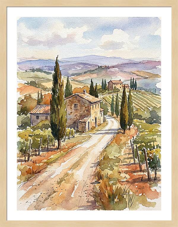 Tuscan Road Serenity