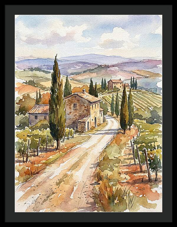 Tuscan Road Serenity
