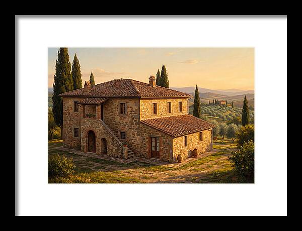 Tuscan Serenity In Bloom