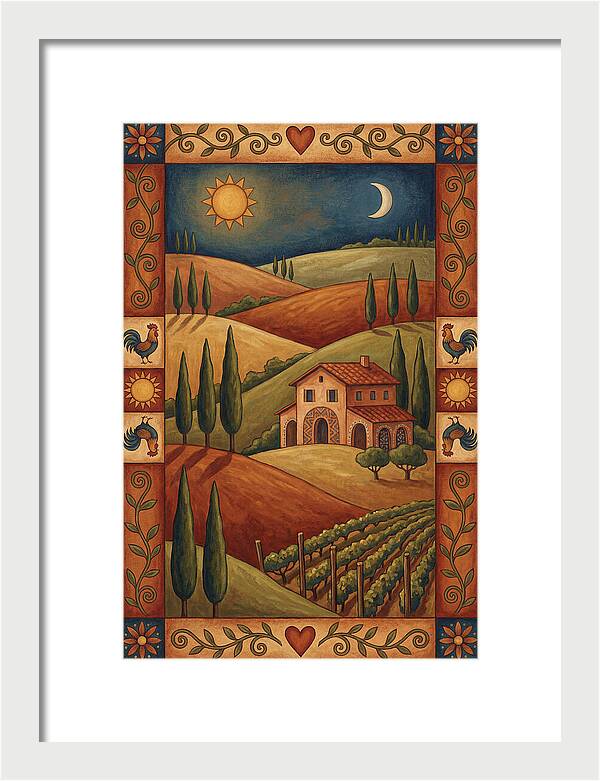 Tuscan Serenity In Nature