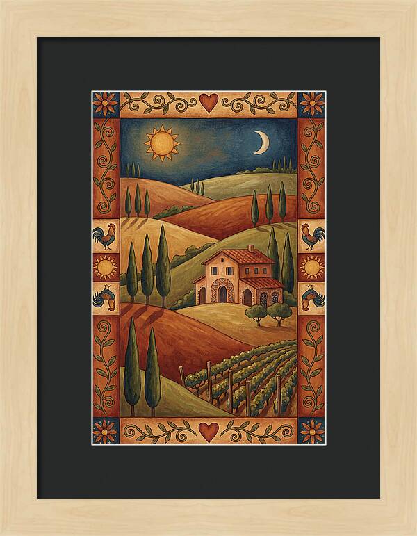 Tuscan Serenity In Nature