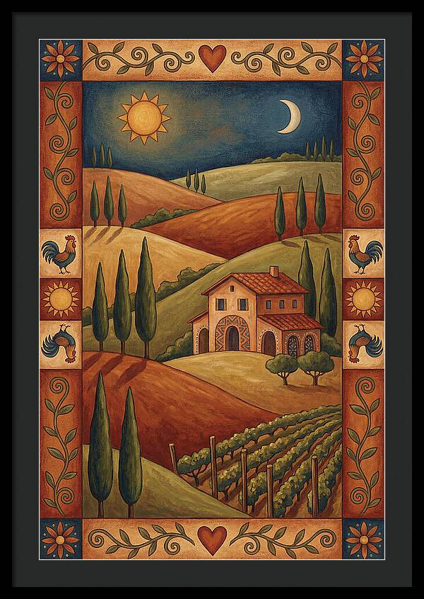 Tuscan Serenity In Nature