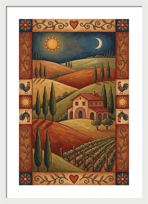 Tuscan Serenity In Nature