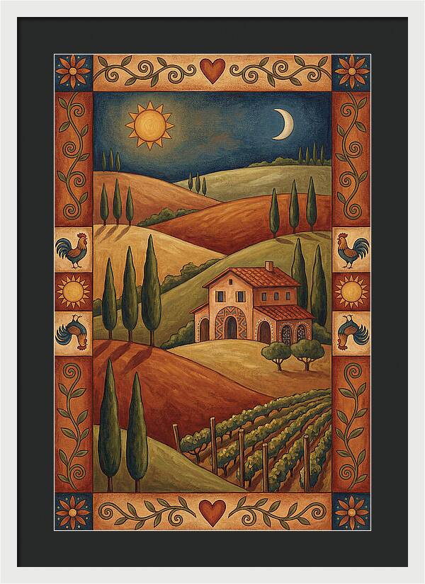 Tuscan Serenity In Nature