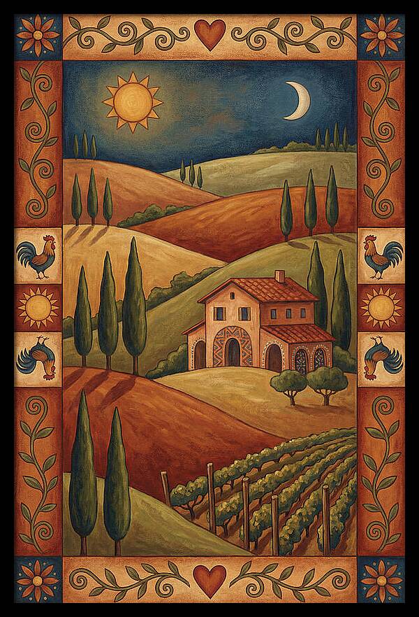 Tuscan Serenity In Nature