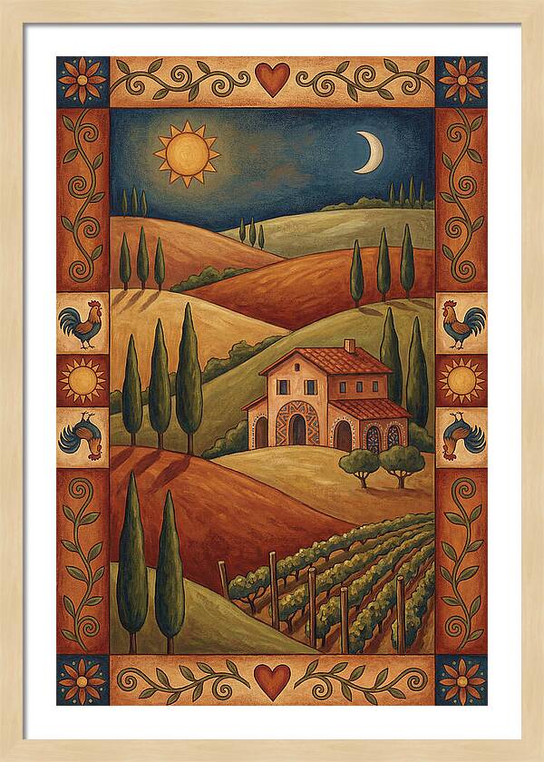 Tuscan Serenity In Nature