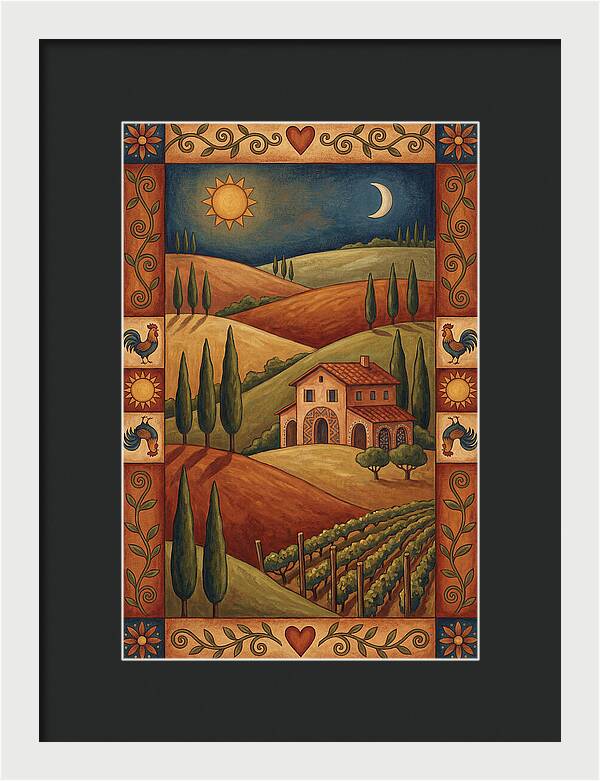 Tuscan Serenity In Nature