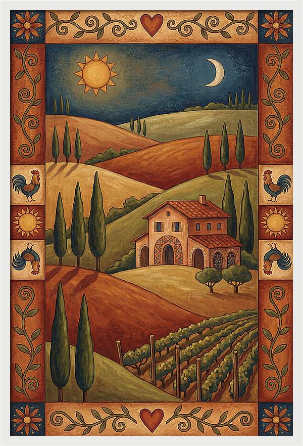 Tuscan Serenity In Nature