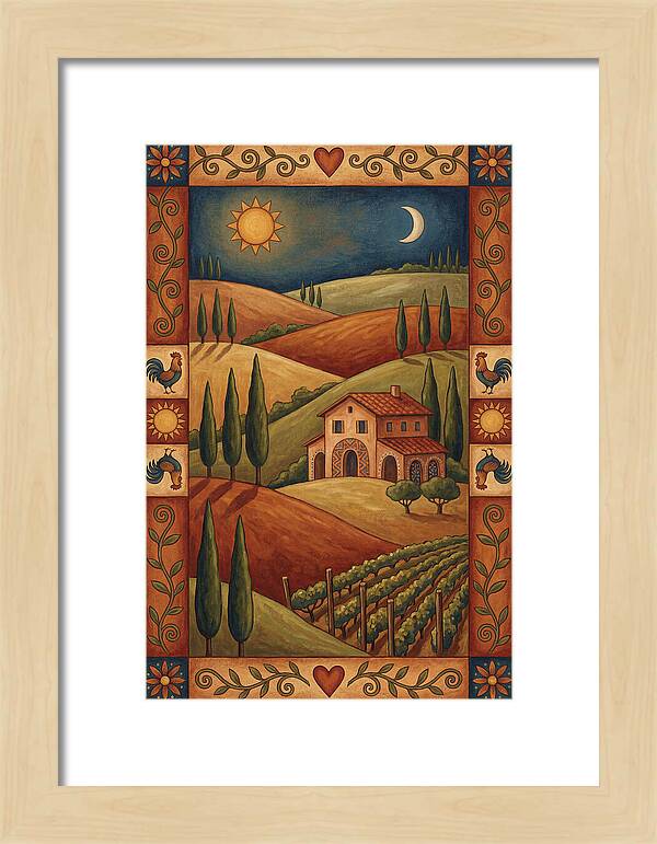 Tuscan Serenity In Nature