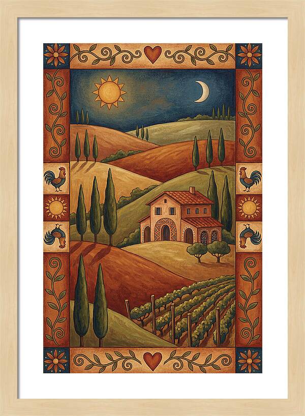 Tuscan Serenity In Nature