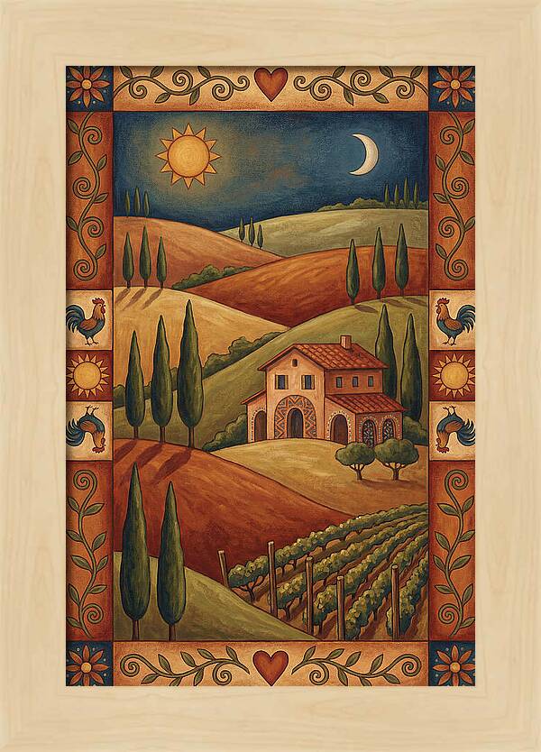 Tuscan Serenity In Nature