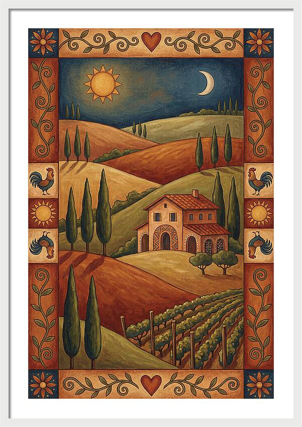 Tuscan Serenity In Nature