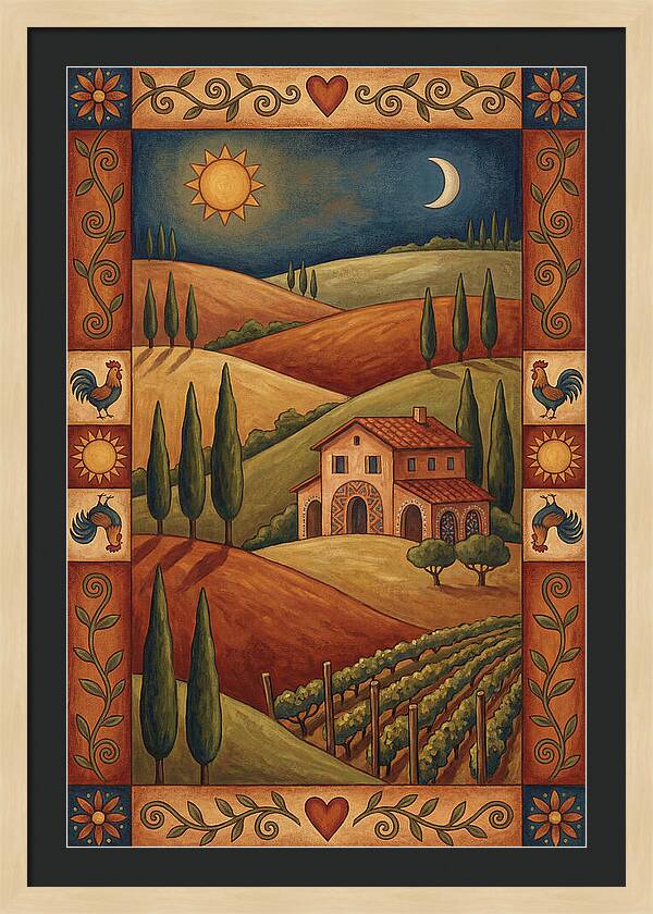 Tuscan Serenity In Nature