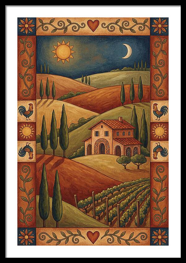 Tuscan Serenity In Nature