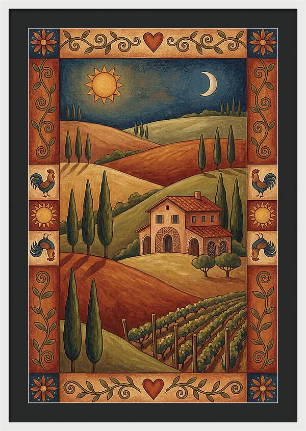 Tuscan Serenity In Nature