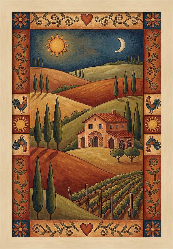 Tuscan Serenity In Nature