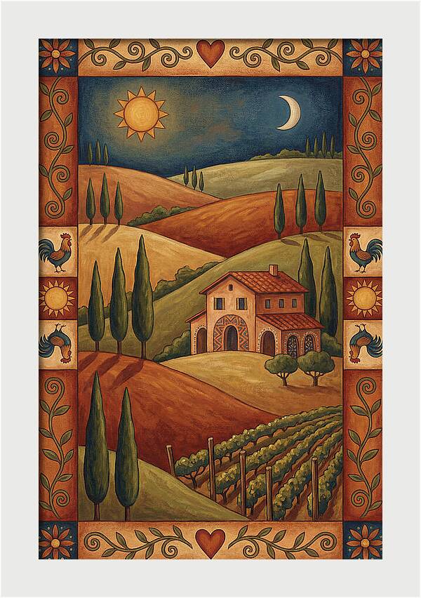 Tuscan Serenity In Nature