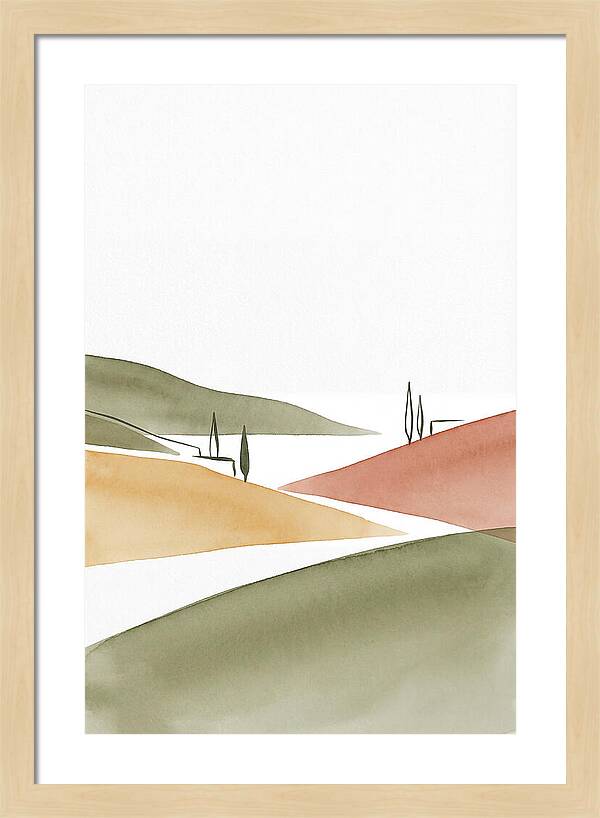 Tuscan Tranquility In Nature