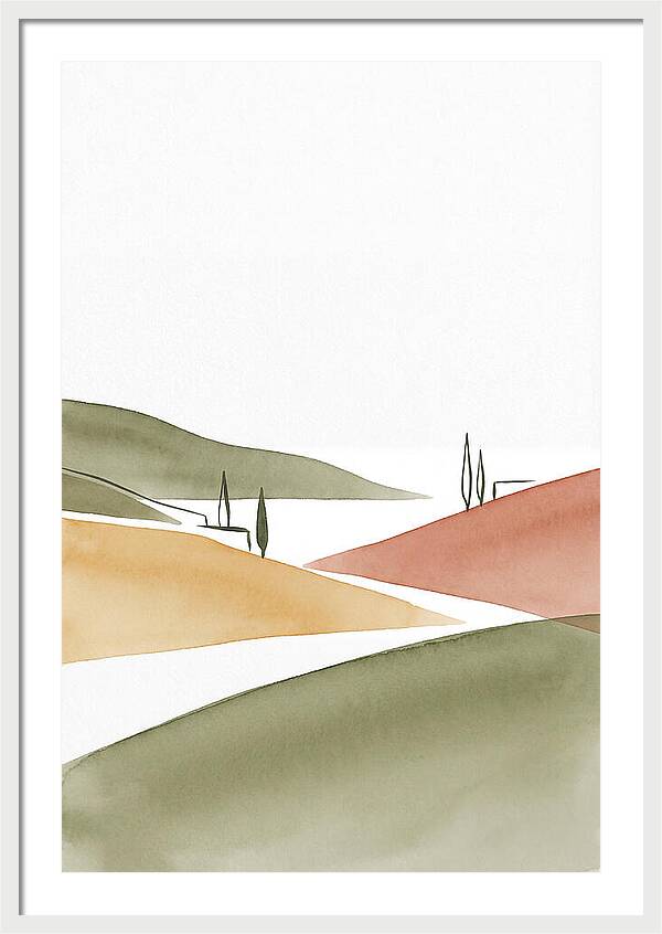 Tuscan Tranquility In Nature