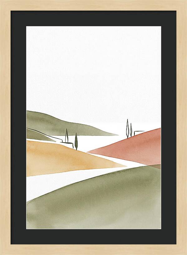 Tuscan Tranquility In Nature
