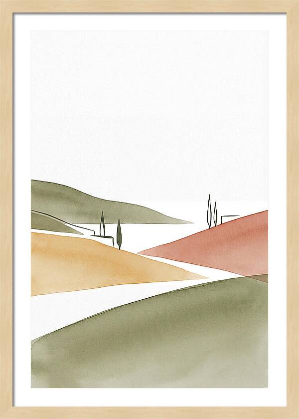 Tuscan Tranquility In Nature