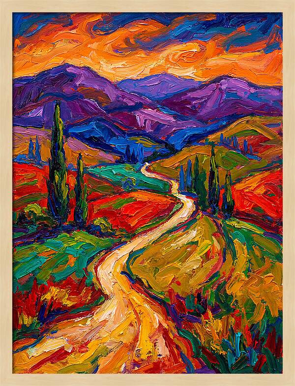 Tuscanys Vibrant Pathway
