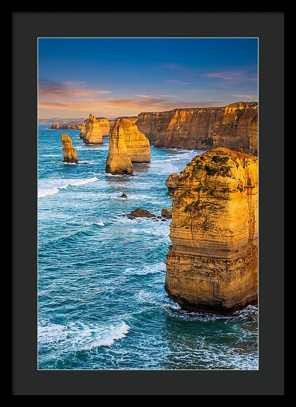 Twelve Apostles At Golden Hour