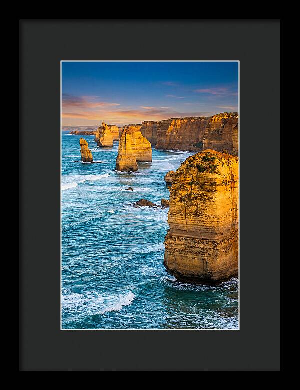Twelve Apostles At Golden Hour