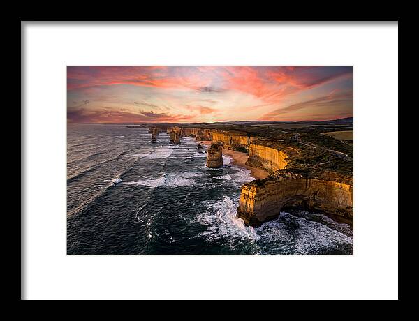Twelve Apostles At Sunset