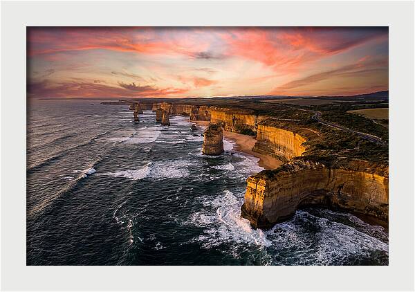 Twelve Apostles At Sunset