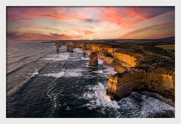 Twelve Apostles At Sunset