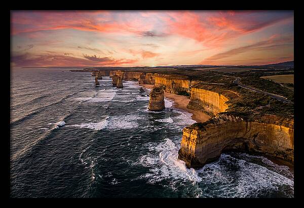 Twelve Apostles At Sunset