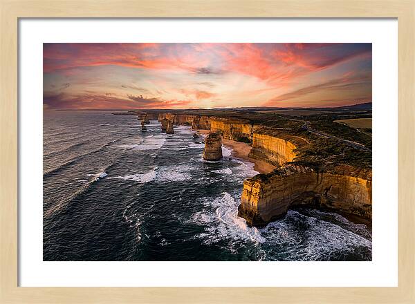 Twelve Apostles At Sunset
