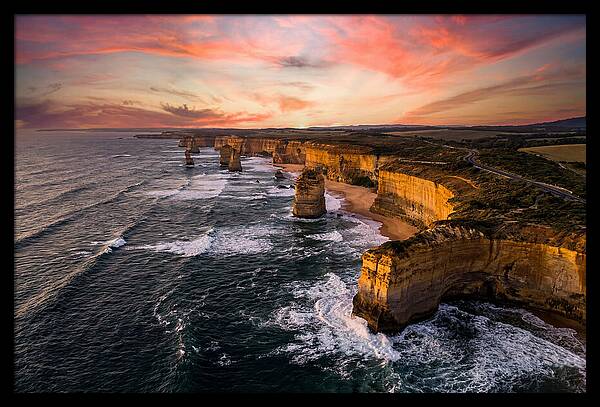 Twelve Apostles At Sunset