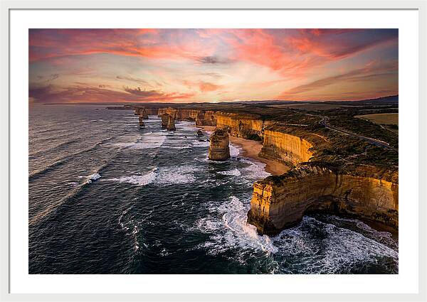 Twelve Apostles At Sunset