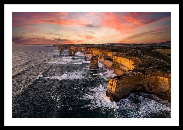 Twelve Apostles At Sunset