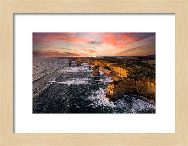 Twelve Apostles At Sunset