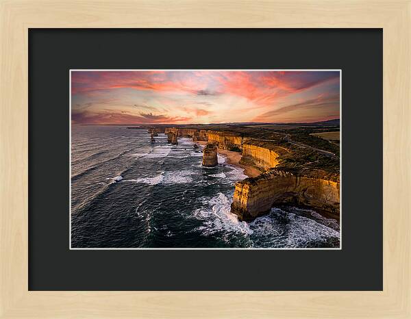 Twelve Apostles At Sunset