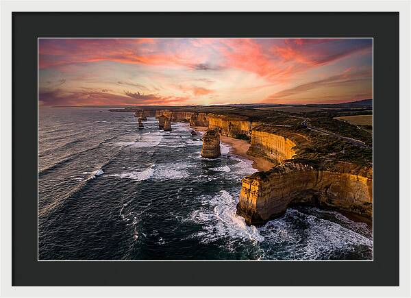 Twelve Apostles At Sunset
