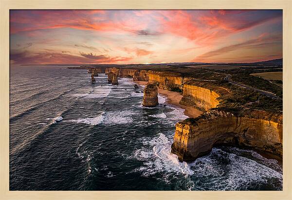 Twelve Apostles At Sunset