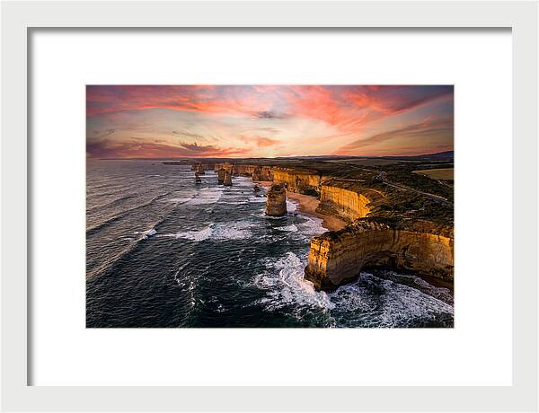 Twelve Apostles At Sunset