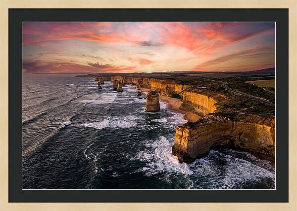 Twelve Apostles At Sunset