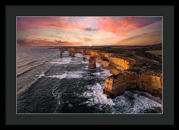 Twelve Apostles At Sunset