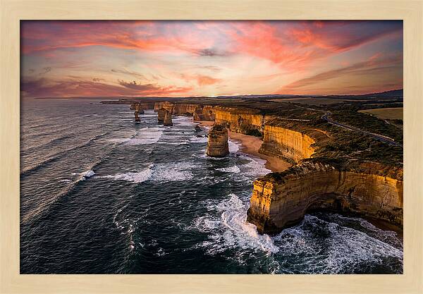 Twelve Apostles At Sunset
