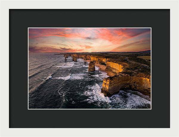 Twelve Apostles At Sunset