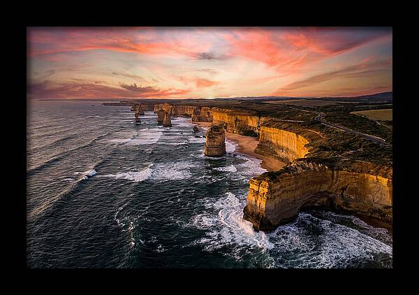 Twelve Apostles At Sunset
